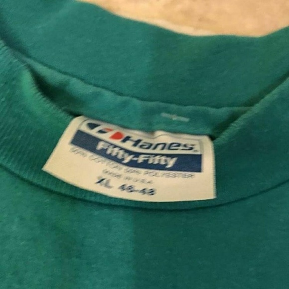 Vintage hanes 50/50 t shirt - Picture 3 of 3